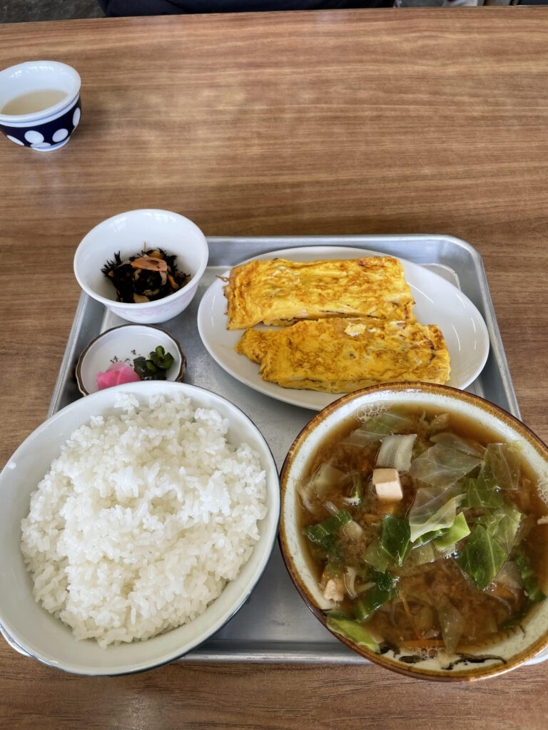 玉子焼き定食